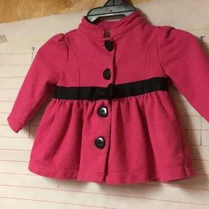 headquarters, Infant jacket sz 3-6mo. Pink and black